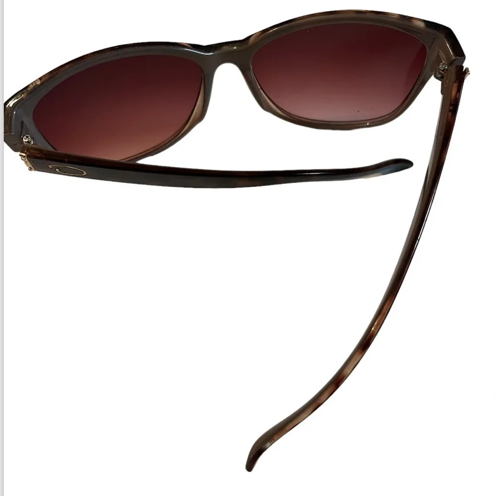 OSCAR DE LA RENTA Eyeglasses Sunglasses Leopard Print Frame Shades Frame Only